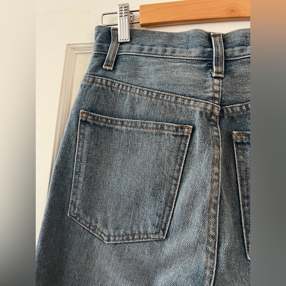 NWT Caron Callahan Joni Jean Washed 70s Denim 24 FW23 high rise button fly - Picture 13 of 15